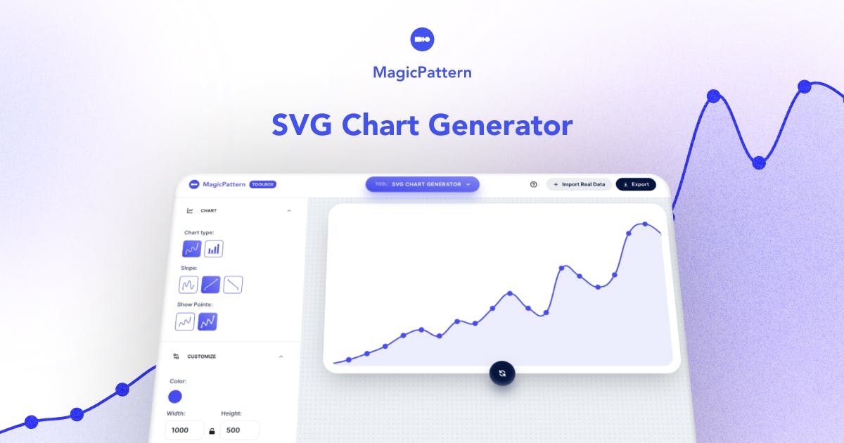 SVG Chart Generator – By the MagicPattern design toolbox