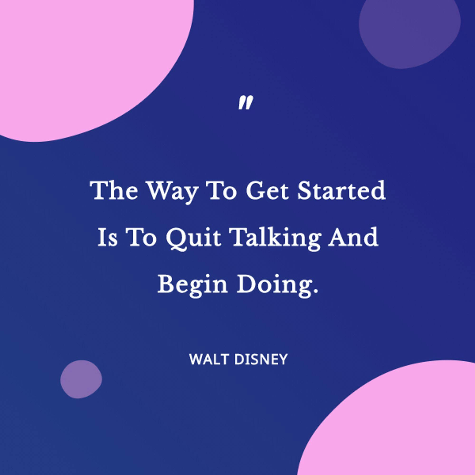 Purple Inspirational Quote Blobs Instagram Feed Post 